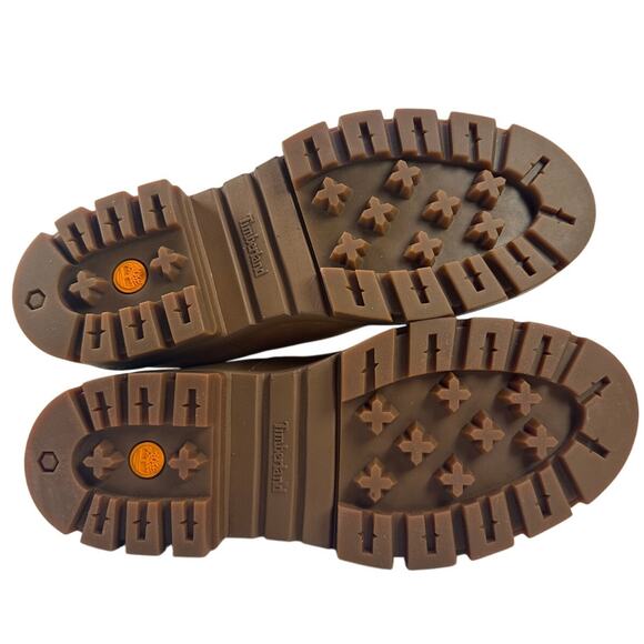 Timberland Cortina Valley Chelsea Boots Womens 7 Wheat Nubuck Lug Sole Pull On - Picture 7 of 13